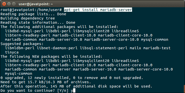 Software MariaDB 1