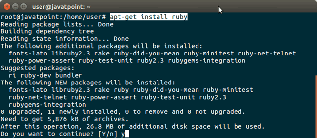 Software Ruby 1