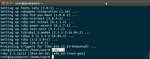 Software Ruby 2