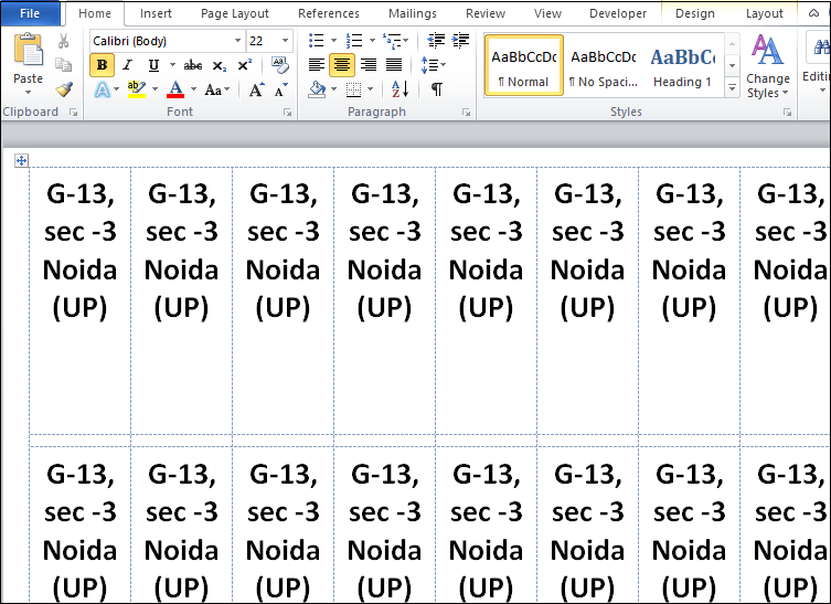 如何在Word中创建标签