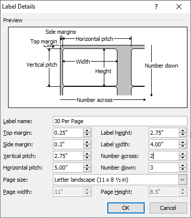 如何创建在Word中吃标签