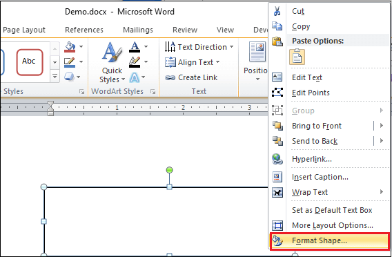 如何在Microsoft Word文档中弯曲文本