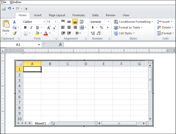如何将Excel电子表格插入Word文档