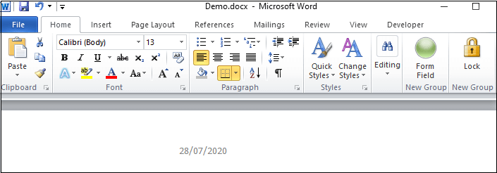 如何插入页眉和页脚在Microsoft Word文档中