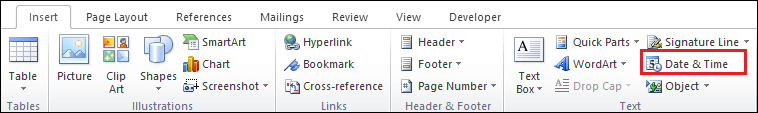 如何在Microsoft Word文档中插入页眉和页脚
