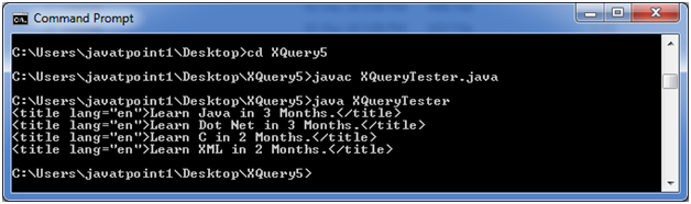 XQUERY Xpath 1